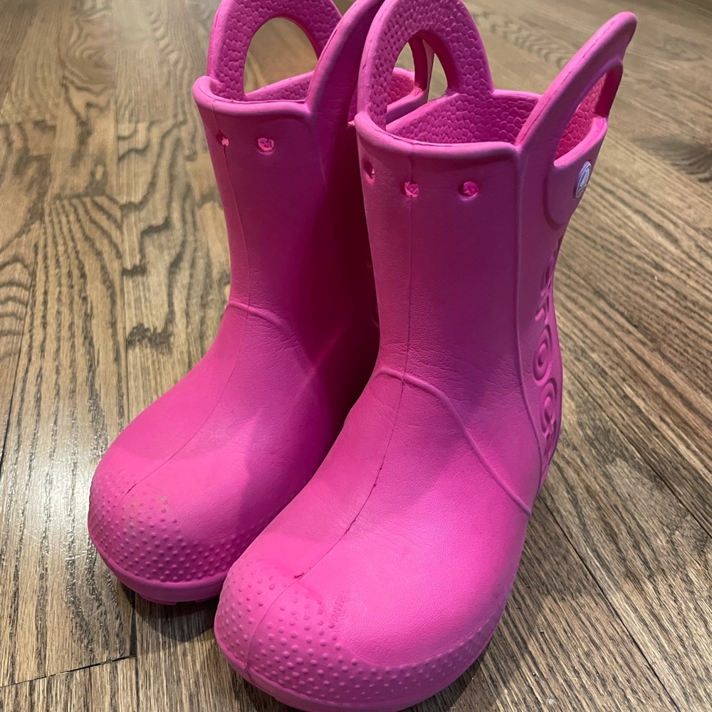 Kids Crocs Rain Boots